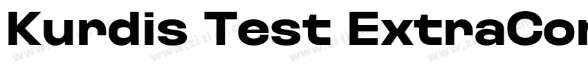 Kurdis Test ExtraCon字体转换